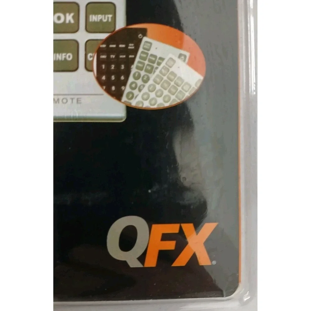 QFX REM-115 Jumbo Universal Remote Control Glow In the Dark New ‎ #912